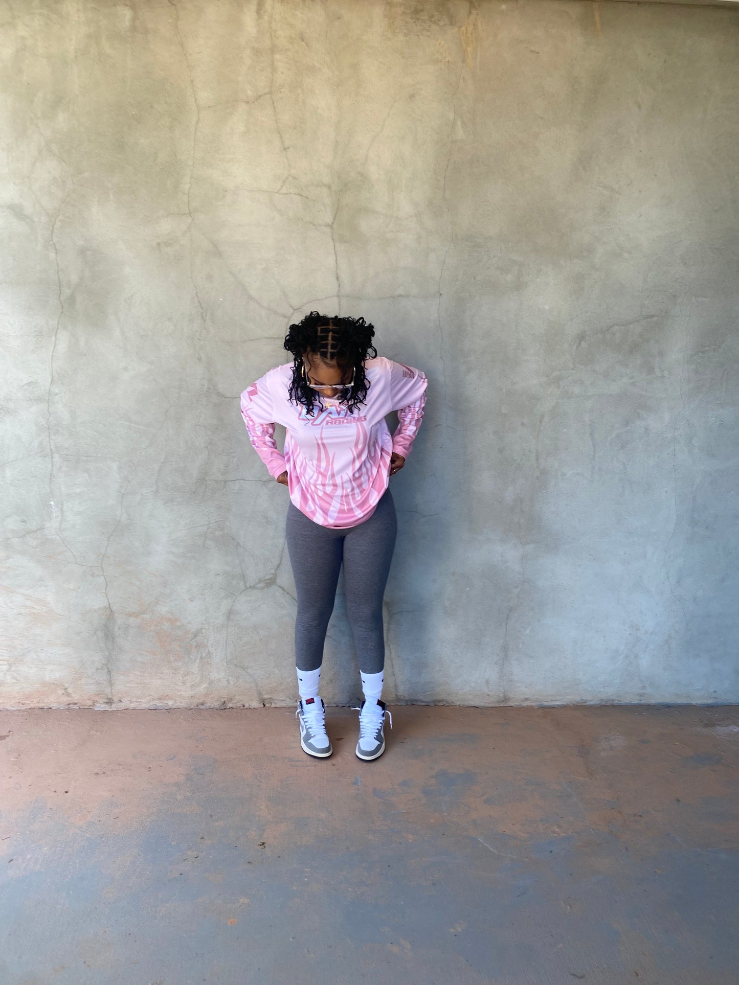 Moto Jersey Pink
