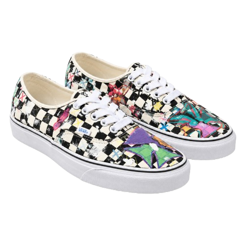 Graffiti Vans- Checkerboard