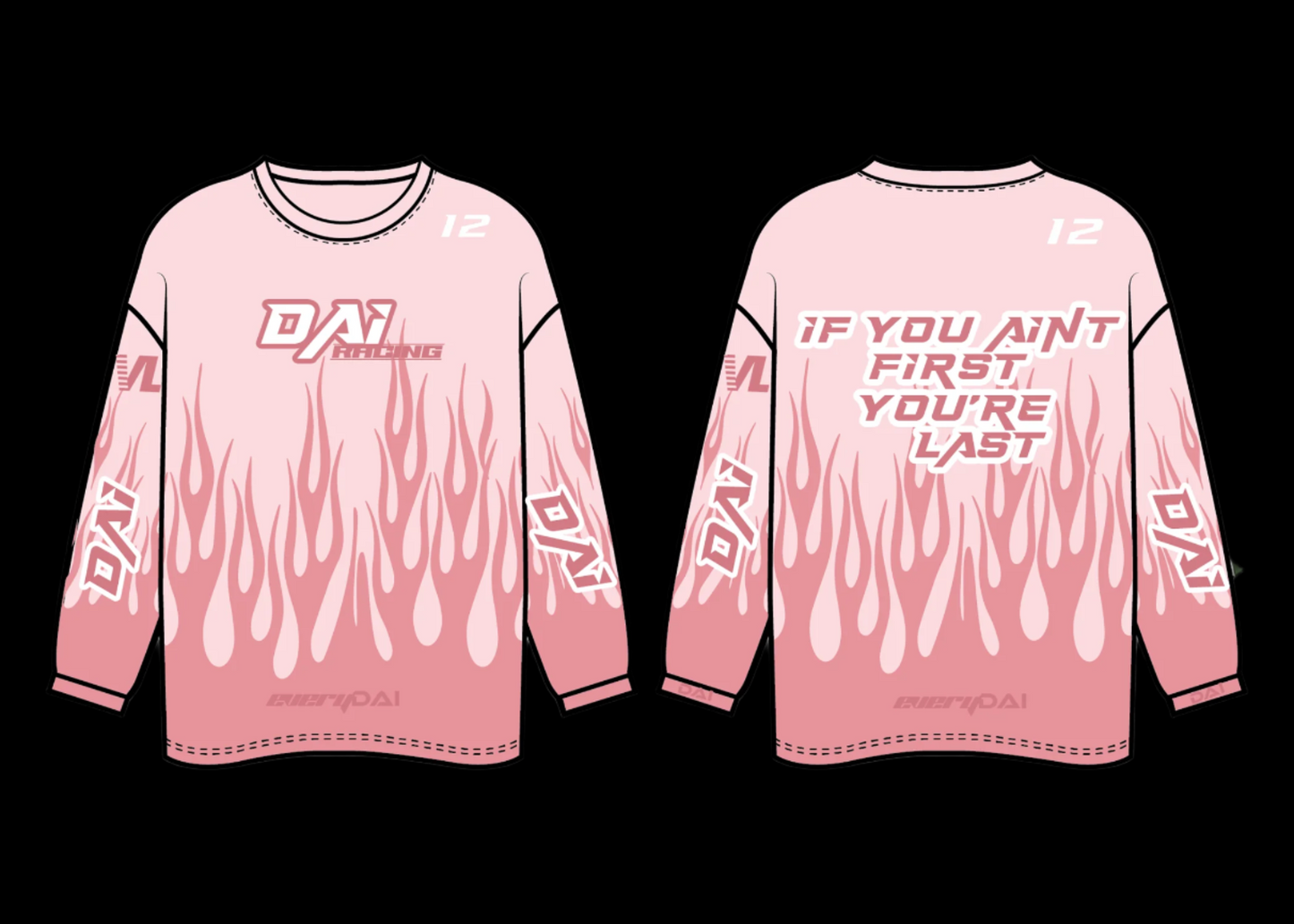 Moto Jersey Pink